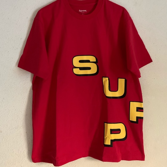 supreme stagger tee